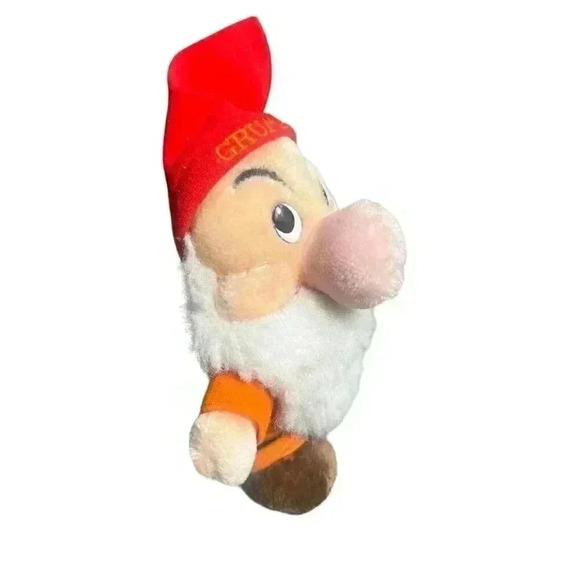 Disneyland Walt Disney Snow White & the Seven Dwarfs GRUMPY 8" Plush Doll - Picture 6 of 11